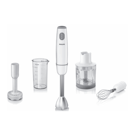 Philips HR1605/00 Manual
