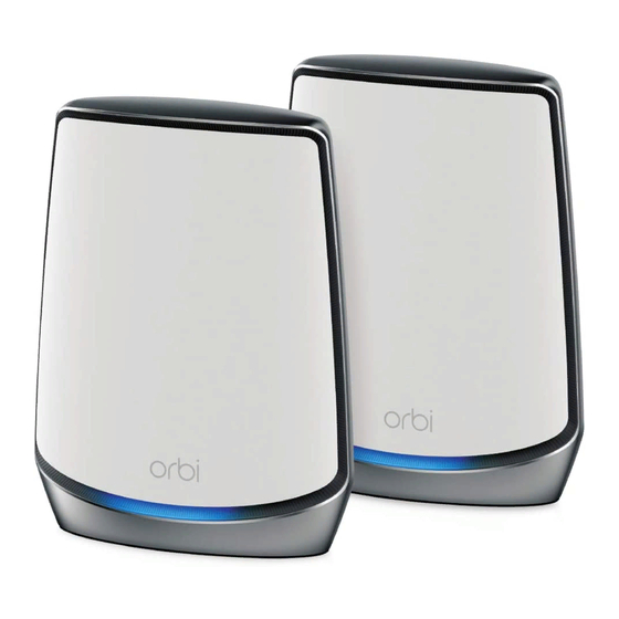 NETGEAR Orbi RBK852 Manuals