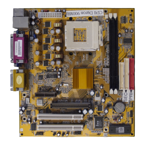 PCchips M810LMR 3.0x User Manual