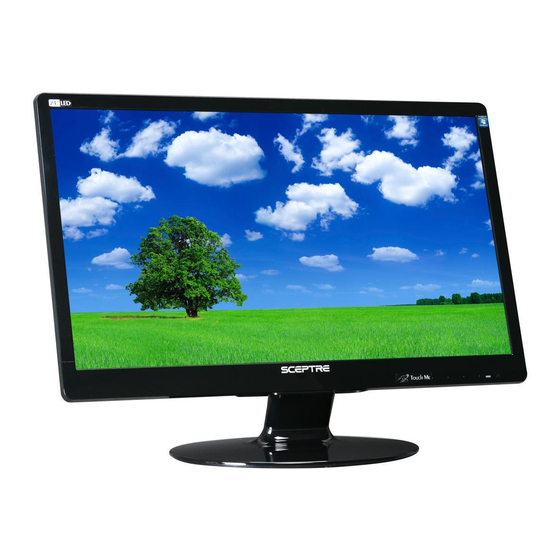 Sceptre E246W-1080P LED Monitor Manuals