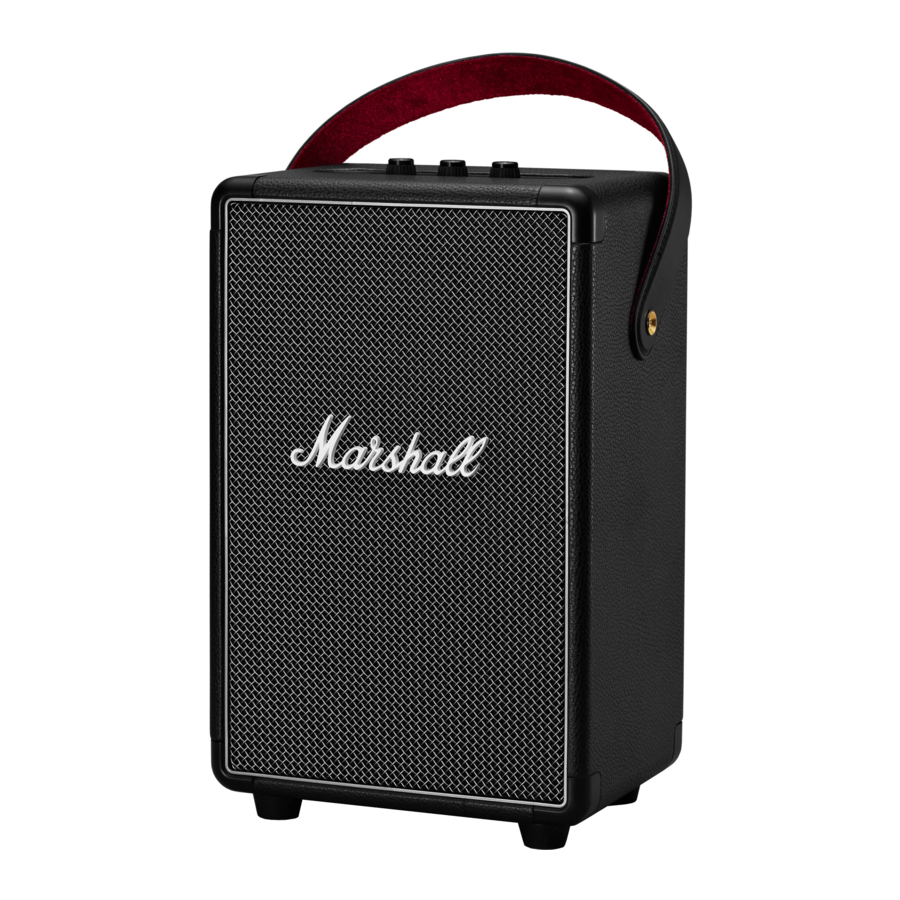 Marshall Tufton - Portable Stereo Loudspeaker Manual