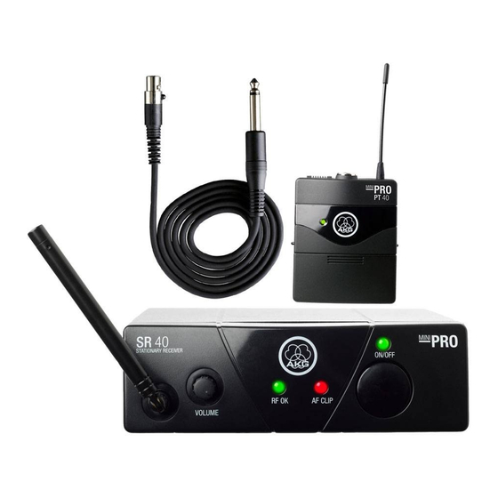 AKG WMS 40 MINI Brochure