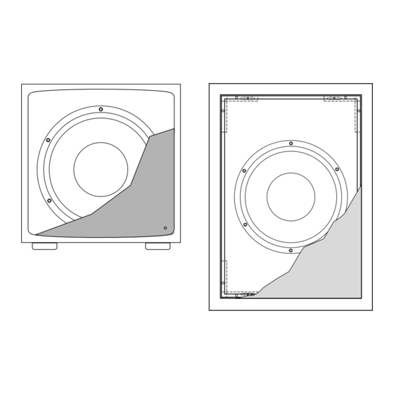 Triad InWall Bronze/6 PowerSub Installation Manual