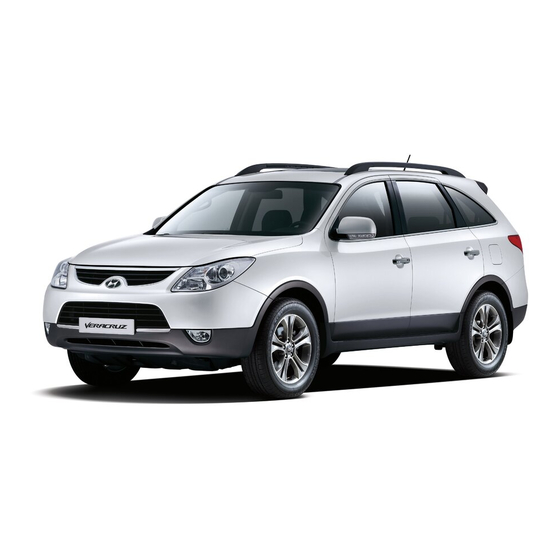 Hyundai VERACRUZ Quick Reference Manual