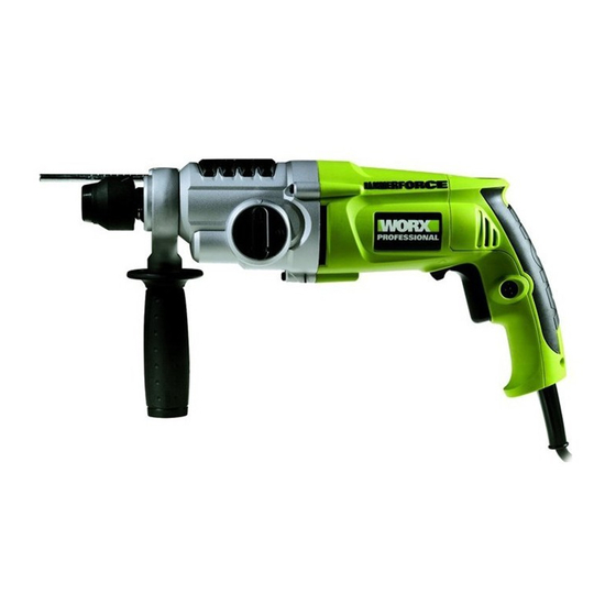 Worx WU330 Manual