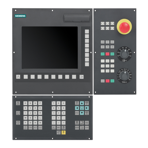 Siemens SINUMERIK 802D Programming And Operating Manual