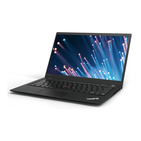 Lenovo ThinkPad X1 Carbon 20HQ Hardware Maintenance Manual