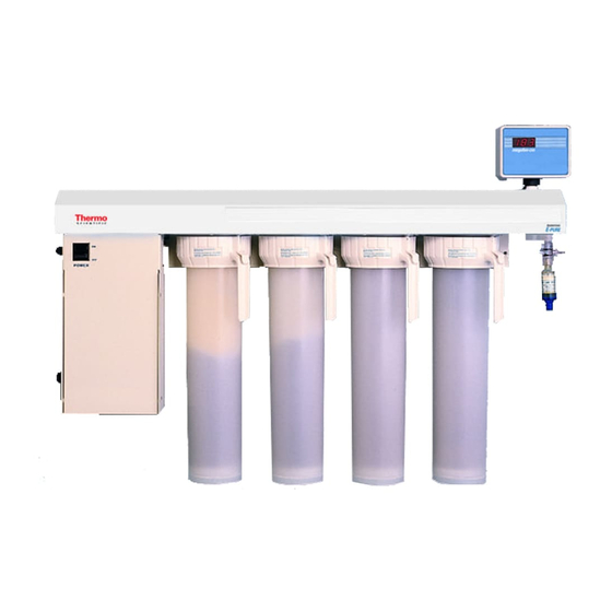 User Manuals: Barnstead E-pure Purification System