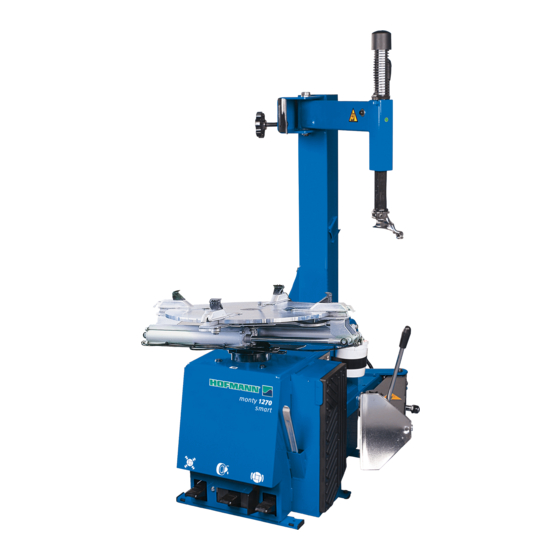 Hofmann Monty 1270 Smart Operation Manual