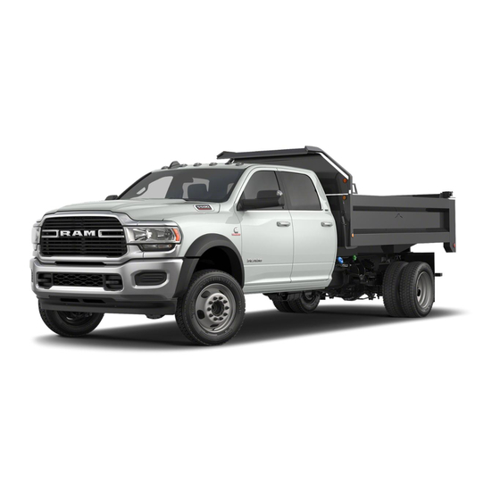 RAM Commercial CHASSIS CAB 2020 Manuals