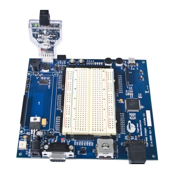 Cypress CY3664-EXT Quick Start Manual
