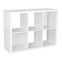 Work Space MODA 6 CUBE CUBBY Instruction Manual
