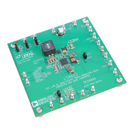 Analog Devices LINEAR DC2469A Demo Manual