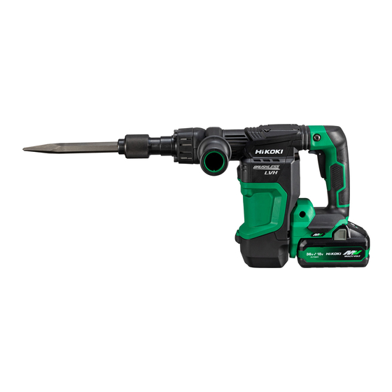 HIKOKI H3641DB Handling Instructions Manual
