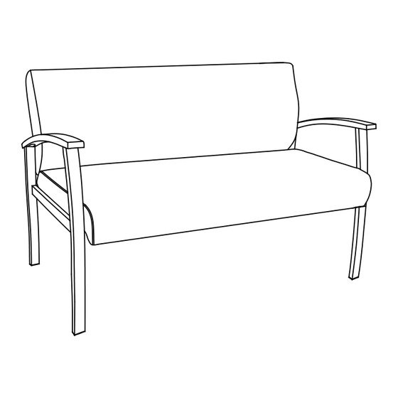 bbf Arrive Waiting Room CH3903BVL-03 Assembly Instructions