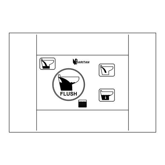Raritan Flush Control Installation, Operation And Maintenance Instructions