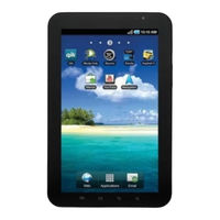 Samsung Galaxy Tab SPH-P100 User Manual