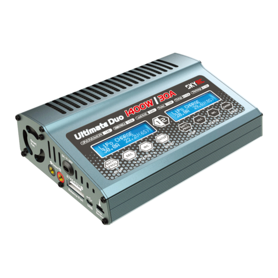 Skyrc Ultimate Duo 1400W / 30A Instruction Manual