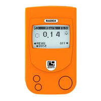 RADEX RD1503 Operating Manual