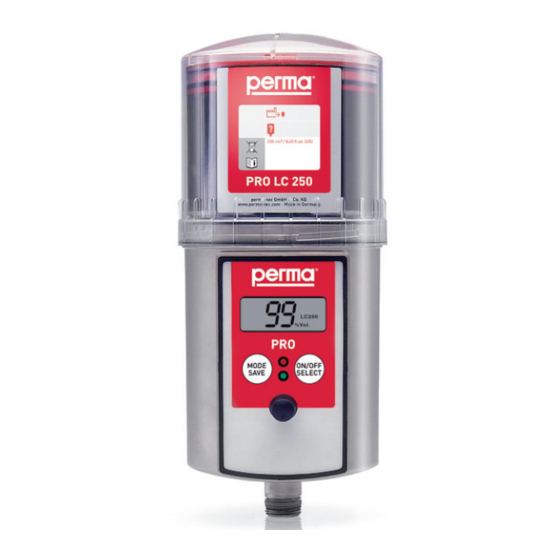 Perma PRO 250 Operator's Manual