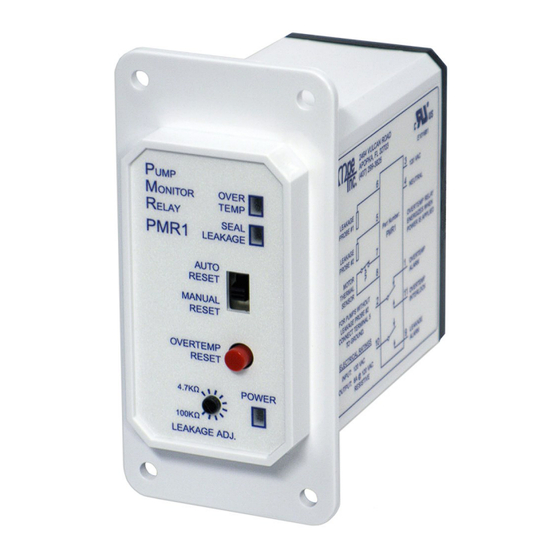 MPE PMR1 Quick Start Manual