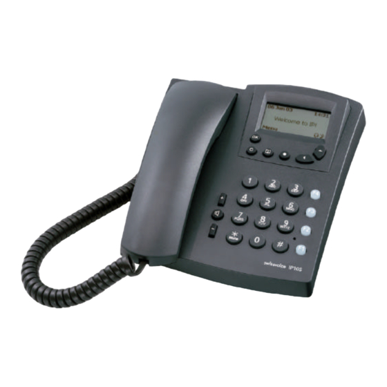 Swissvoice IP10S User Manual