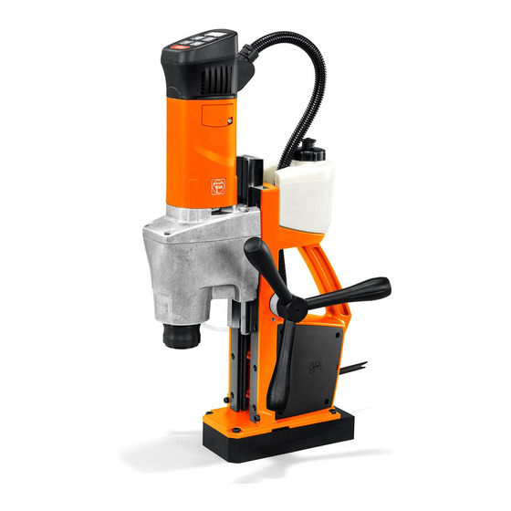 Fein KBM 50 Q Metal Core Drilling Manuals