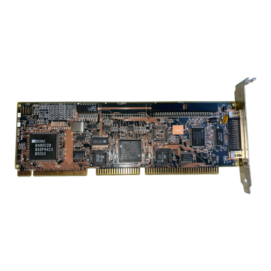 User Manuals: BusLogic BT-440C Local Bus SCSI