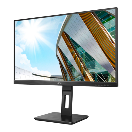 AOC 27P2C User Manual
