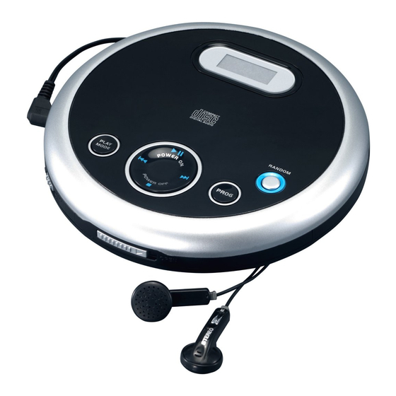 Matsui MPERCD10E Manuals