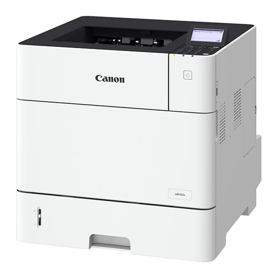 Canon LBP352 Series Getting Started