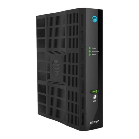 Arris BGW210-700 - VDSL2 Wireless Voice Gateway Manual