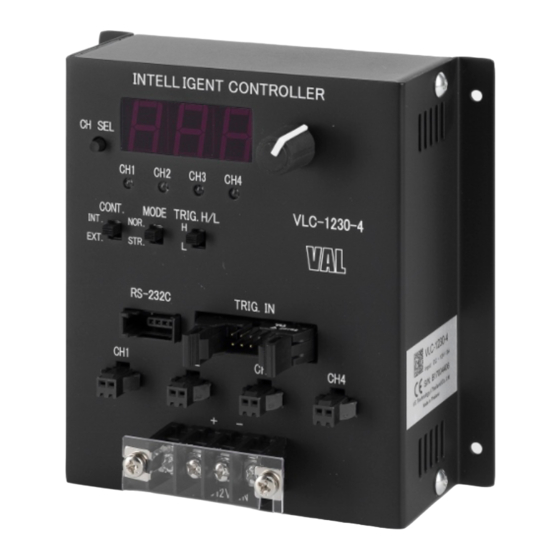 VAL VLC-1230-4 Operation Manual