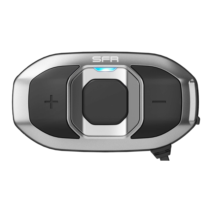 Sena SFR - Low Profile Motorcycle Bluetooth Communication System Quick Start Guide