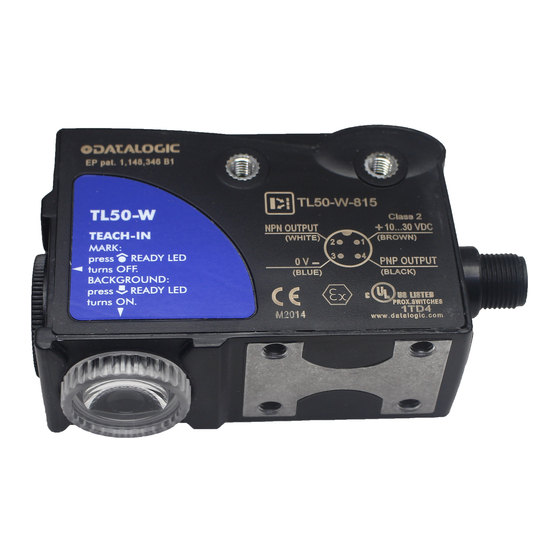 Datalogic TL50 Series Instruction Manual