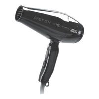 SOLIS FAST DRY 381 Operating Instructions Manual