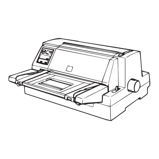 Epson LQ-670 Service Manual