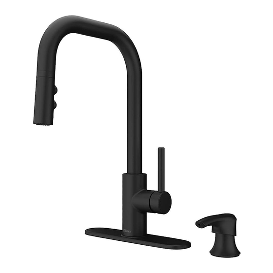 User Manuals: pfister Hanover F529-7TM Kitchen Faucet