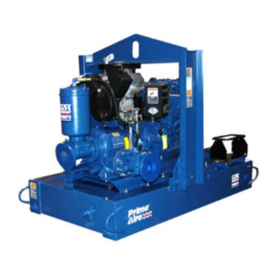 GORMAN-RUPP PA Series Installation, Operation, And Maintenance Manual With Parts List