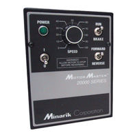 Minarik MM20000A Series User Manual