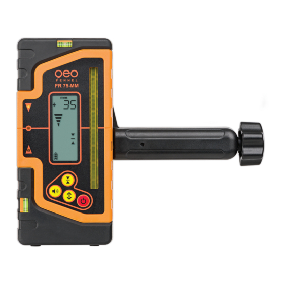 geo-FENNEL FR 75-MM User Manual