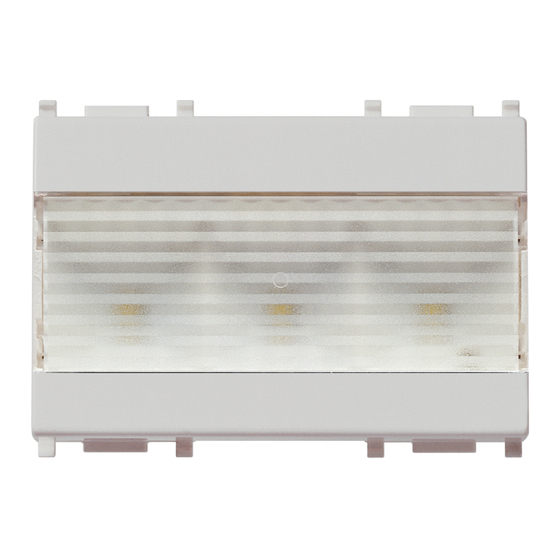 Vimar Eikon 20384 Series Manual