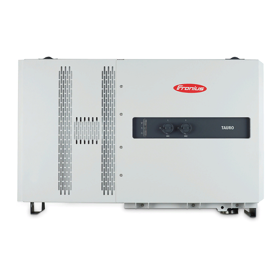 Fronius Tauro 50-3 Operating Instructions Manual