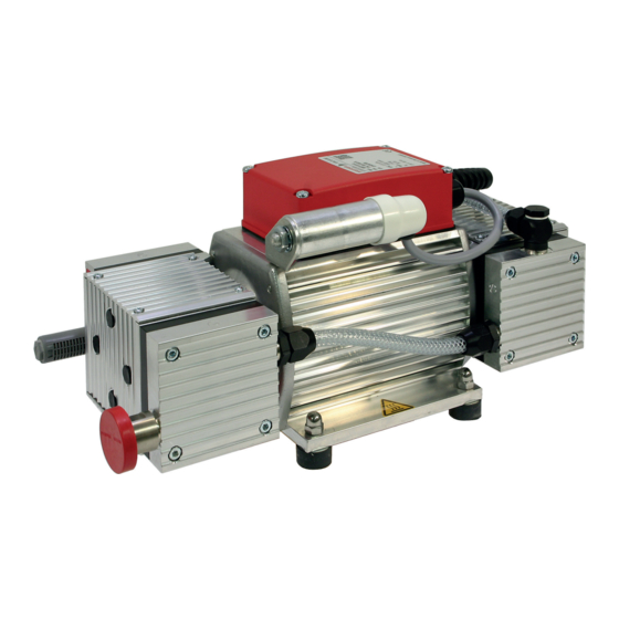 Pfeiffer Vacuum MVP 015–4 Operating Instructions Manual