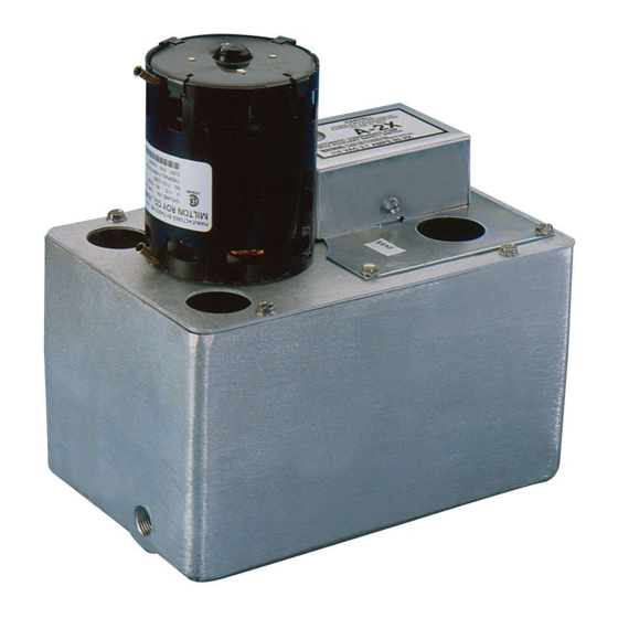 Hartell Pumps A2 Installation Operation & Maintenance