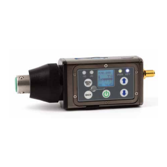 Lectrosonics DPR-A Instruction Manual
