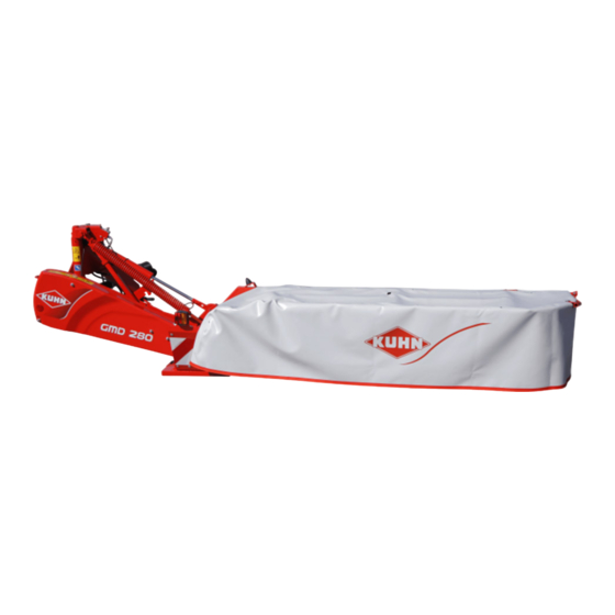 KUHN GMD240 Operator's Manual