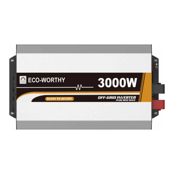 ECO-WORTHY ECO3000W Manuals