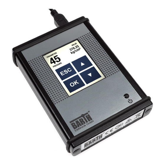 BARTH Elektronik PG-65 Manual