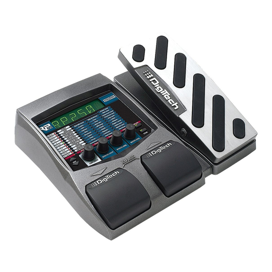 DigiTech RP250 User Manual
